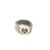 Metal 1990s Tiffany & Co Estate Somerset Heart Ring Size 5.5 Sterling Silver 6.5 mm For Sale - Image 7 of 10