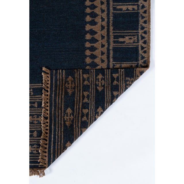 2020s Mahi Kabir Indigo 5' X 8' Area Rug For Sale - Image 5 of 6