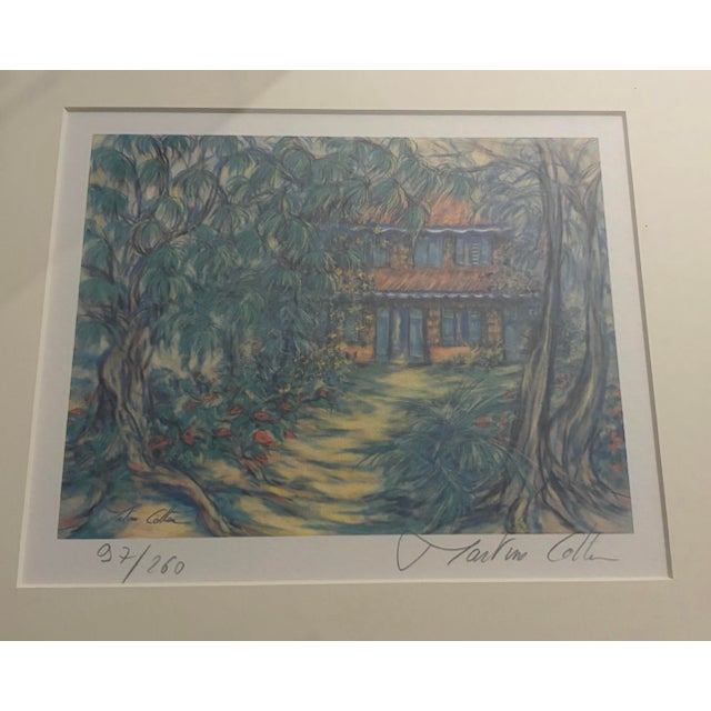 1990s French Artist Martine Cotten Tropical Signed Prints - Set of 3 For Sale - Image 4 of 10
