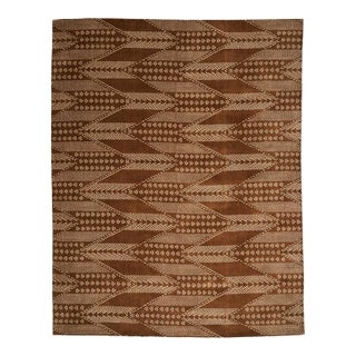 Schumacher Fitzgerald 9' x 12' Rug in Brown For Sale