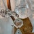 1950s French Country Large Rock Crystal and Goldleaf Wall Sconces - Pair For Sale - Image 12 of 16