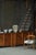 Gold Large Danish Modern Sculptural Oak Sideboard with Paneled Doors, 1950s For Sale - Image 8 of 18