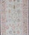 Oushak Gallery Rug With Soft Ivory Field and Accents in Light Blue 4'0 X 10'2 For Sale In Atlanta - Image 6 of 12