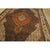1940s 1940s Blue Navy Floral Diamond Medallion Antique Tabriz Knotted Wool Carpet Rug For Sale - Image 5 of 7