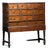 18th C. Portuguese Contador Com Trempe Chest on Stand Wood Parquetry For Sale