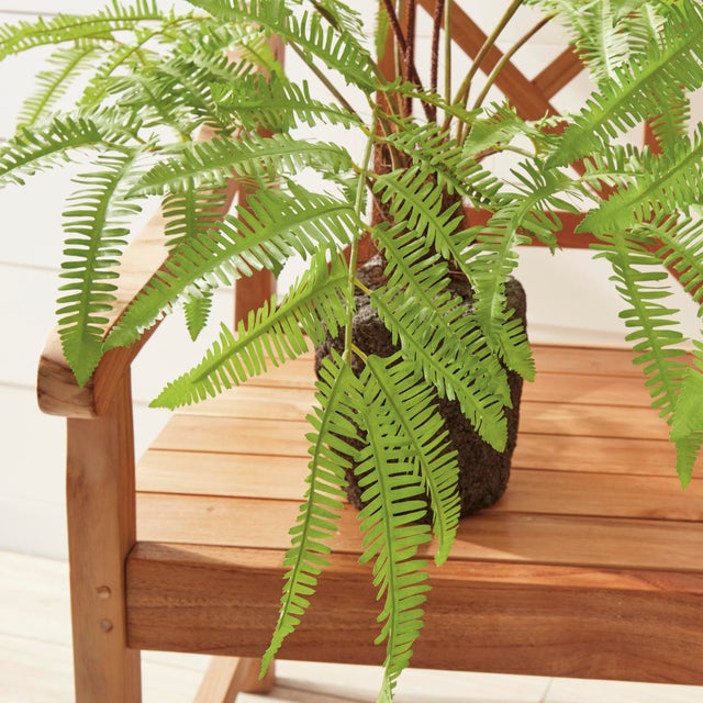 Early 21st Century Forest Fern Drop-In 29.5" For Sale - Image 5 of 5