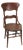 Early 20th Century Victorian Oak Bentwood Side Chair For Sale