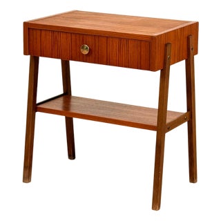 Side Table in Teak, 1950s For Sale