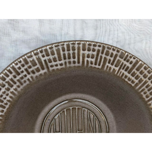 Mid-Century Modern Upsala Ekeby Art Pottery Bowl by Hjördis Oldfors For Sale - Image 3 of 13