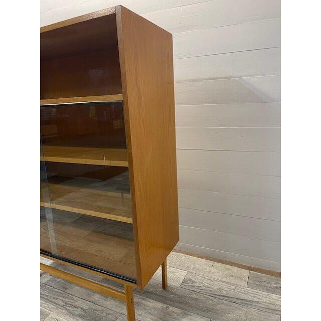 Vintage Wooden Bookcase from Jiroutek For Sale - Image 4 of 6
