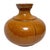 Copper Antique French Porcelain Vase With Rich Copper Color Glaze For Sale - Image 8 of 9