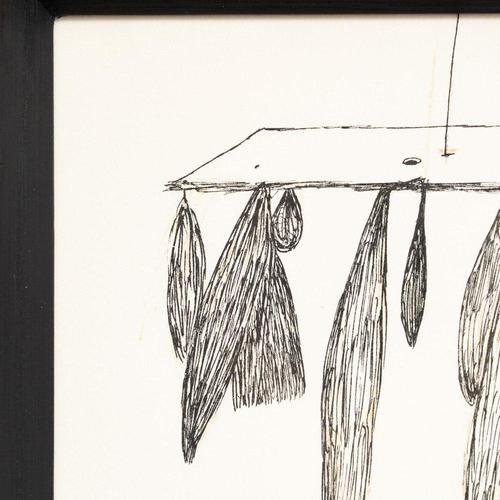 After Louise Bourgeois, Inner Life, Black and White Lithograph, 1985, Framed For Sale - Image 6 of 9