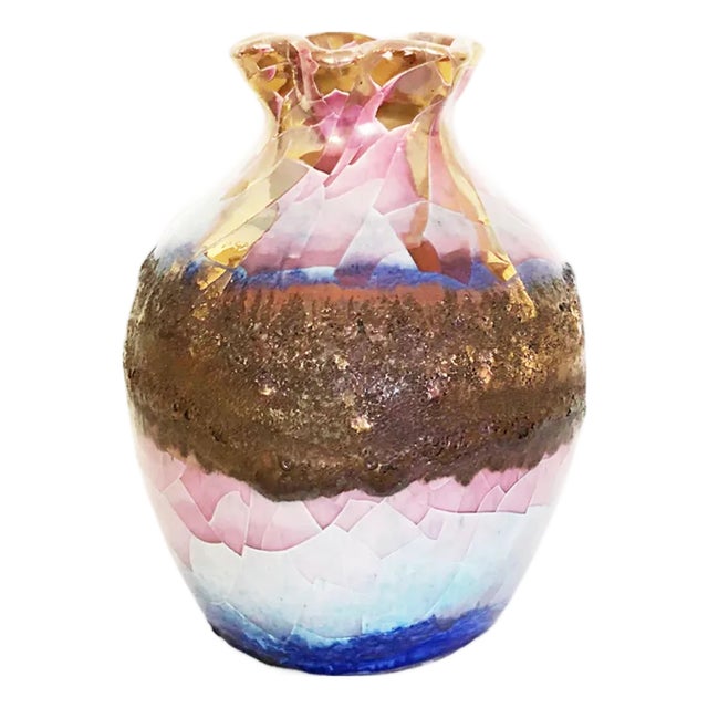 Ceramic Sculpture Vase by Claudio Pulli, 1960s For Sale