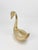 1980s Vintage 5" Solid Brass Swan For Sale - Image 5 of 10