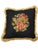 Ralph Lauren Set of 4 Vintage Petit Point Floral Needlepoint Pillows With Gold Fringe Trim For Sale - Image 4 of 12
