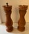 Vintage Wood Salt Shaker and Pepper Mill Grinder Japan Mid Century Modern For Sale - Image 4 of 5