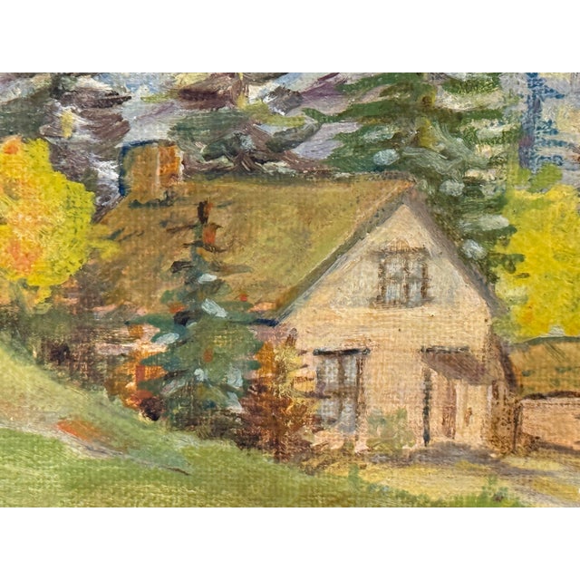 Green D. Rawson Johnson Mountain Landscape Painting For Sale - Image 8 of 12