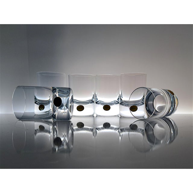 Fashioned Crystal Glasses from Moser, 1970s, Set of 6 For Sale - Image 8 of 10