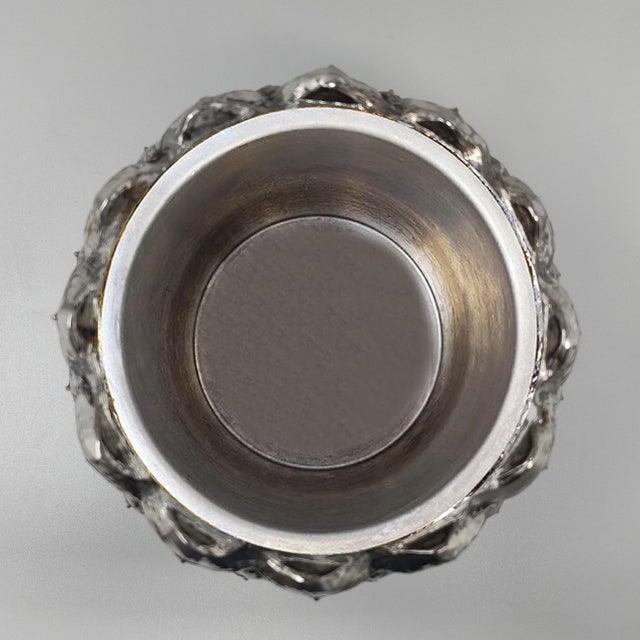 Metal Pineapple Ice Bucket by Mauro Manetti for Fonderia Darte Firenze, Italy, 1960s For Sale - Image 7 of 9