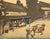1960 After Hiroshige "The 53 Stations of Tokaido Road: 40th Station" French Ukiyo-E Print For Sale - Image 9 of 12