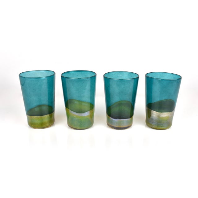 Dunes TwoTone Glasses Set of 4 Chairish