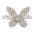 Brilliant Diamond Butterfly Cluster Ring Size 7 (All Sizes Available) For Sale