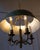 Metal 19th-Century French Bouillotte Chandelier in Tole and Bronze For Sale - Image 7 of 9