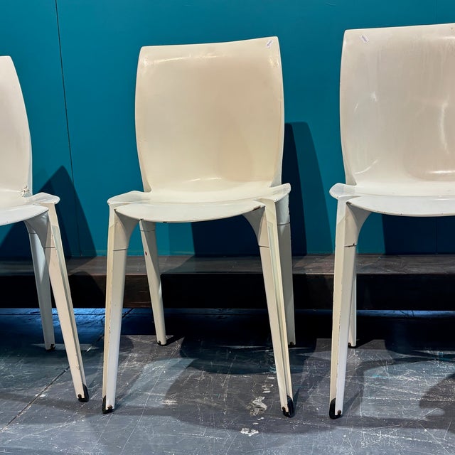 Lambada Chairs in Metal by Marco Zanuso for Gavina. 1964, Set of 4 For Sale - Image 3 of 14