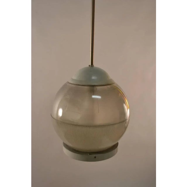 Industrial Industrial Holophane Ball Chandelier For Sale - Image 3 of 8