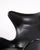 Animal Skin Egg Chair in Black Leather by Arne Jacobsen for Fritz Hansen, 1950s For Sale - Image 7 of 15