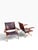 Vintage Stitched Leather Chairs by Jacques Adnet, 1950s, Set of 2 For Sale - Image 10 of 10