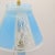 1930s Vintage Walther & Sohne Art Deco Frosted Blue Mermaid Boudoir Lamp For Sale - Image 5 of 12