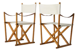 1940s Folding Chairs by Mogens Koch - A Pair