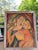 Red Heinrich Windelschmidt, The Madonna and Child, 1960s, Oil Painting on Panel, Framed For Sale - Image 8 of 8