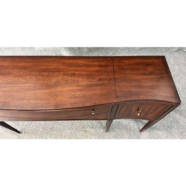 Brown Hooker Furniture Charleston Console Table Sideboard For Sale - Image 8 of 16