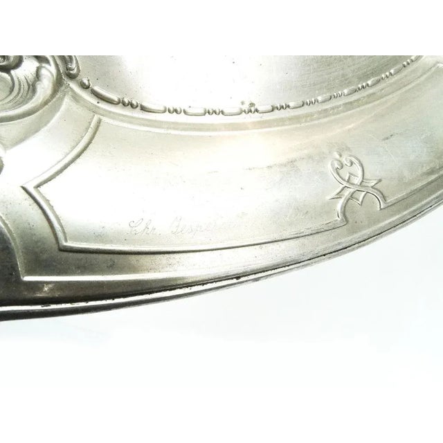 Metal Art Nouveau Fruit Bowl, Germany, 1920s For Sale - Image 7 of 10