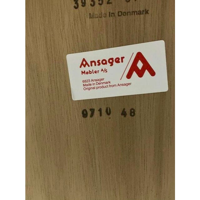 Mid Century Modern Ansager Møbler Dining Table With Two Leaves For Sale In Raleigh - Image 6 of 7