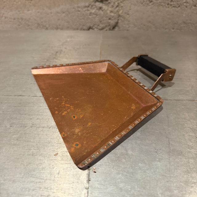 For your consideration, an antique copper tray crafted by S. Sternau & Co. of New York. The manufacturer mark...