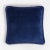 Contemporary Happy Pillow in Blue Night from Lo Decor For Sale - Image 3 of 3
