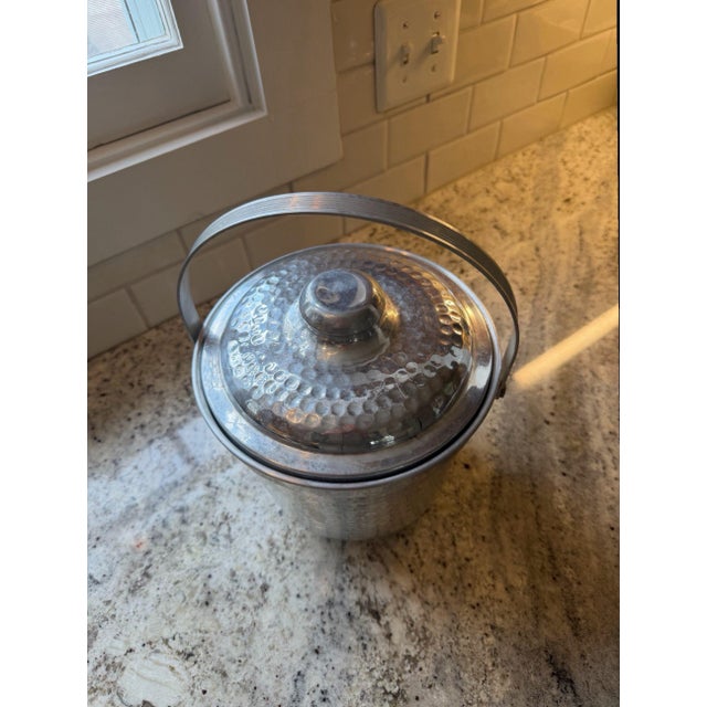 1950s Italian Mid Century Modern Ice Bucket For Sale - Image 4 of 6