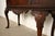Berkey & Gay Style Antique Chippendale Carved Walnut and Burl Wood Bookcase or Bar Cabinet, Circa 1920s For Sale - Image 12 of 18