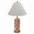 Chinese porcelain hat stand with pierced quatrefoil ventilation. The vibrant iron-red enamels are set against a white...
