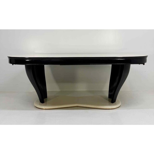Vintage Italian Art Deco Extendable Dining Table by Vittorio Dassi, 1940s For Sale - Image 3 of 15