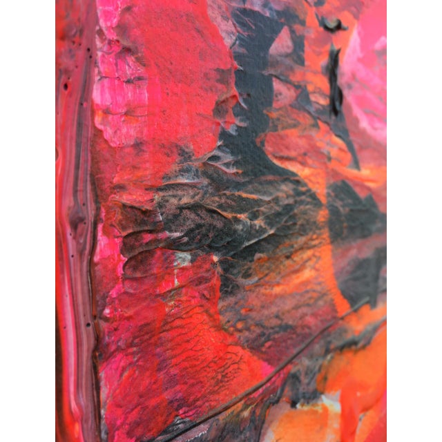 Abstract Oil on Canvas, Painting by Antonio Ferri, Spain For Sale - Image 9 of 12