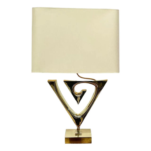 Bronze Table Lamp by Willy Daro, Belgium, 1970s For Sale