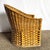 Boho Chic Boho Chic Woven Wicker Lounge Chair For Sale - Image 3 of 9