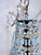 Blue Vintage Beaded Empire Style Chandelier For Sale - Image 8 of 9