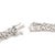 Early 21st Century 7.94ctw Blue Zircon & Diamond Tennis Bracelet, 18k White Gold, Length 7.25 In. For Sale - Image 5 of 6