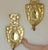 Made in Sweden Mid-century Swedish brass wall sconces, Meticulously handcrafted with embossed designs, the sconce...