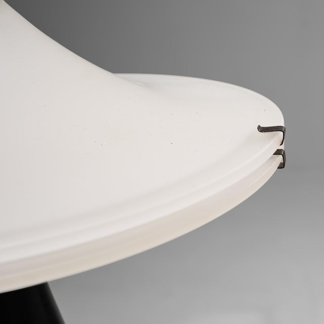 Black Alien Table Lamp by Luciano Cesaro for Tre Ci Luce, Italy, 1970s For Sale - Image 8 of 12
